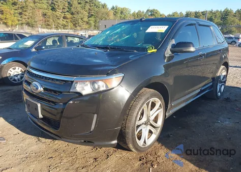 2012 Ford Edge Sport из США, поврежденный, VIN 2FMDK4AK1CBA85495